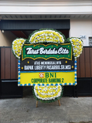 Papan Bunga Duka di Blitar